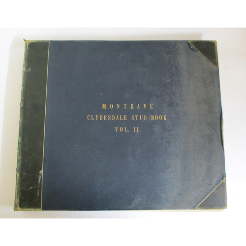 260 - MONTRAVE CLYDESDALE STUD BOOKS