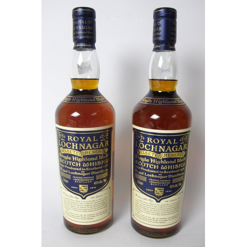 279 - Two bottles of Royal Lochnagar Selected Reserve Single Highland Malt Scotch Whisky