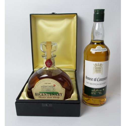 299 - Fine Old Bicentenary 12 Years Old Blended Scotch Whisky