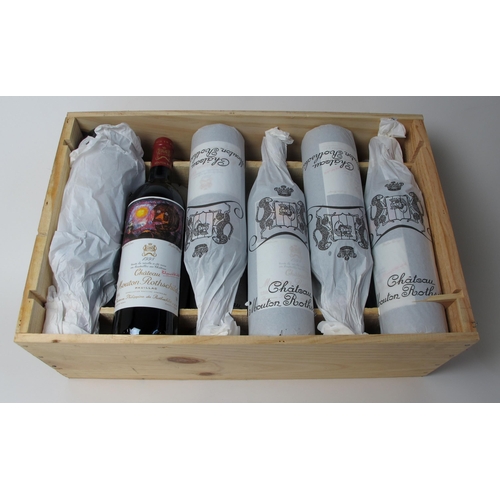 313 - Chateau Mouton Rothschild 1998  twelve bottles