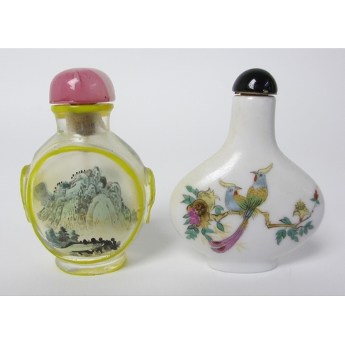 596 - Seven Chinese snuff bottles