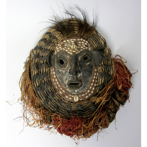 616 - A Papua New Guinea Soloman Islands turtleshell mask