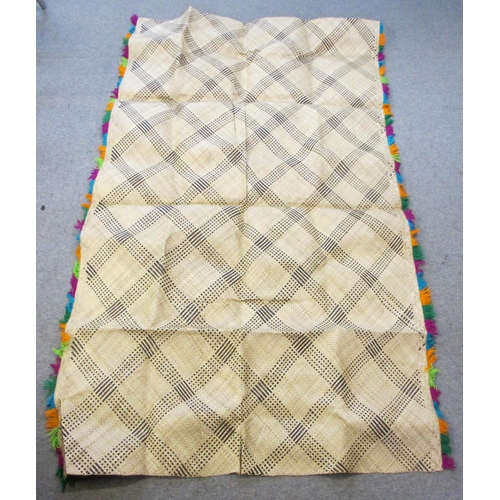 618 - A Tongan Tapaa floor cloth