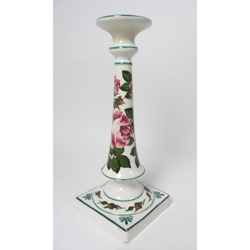 670 - A Wemyss Ware candlestick