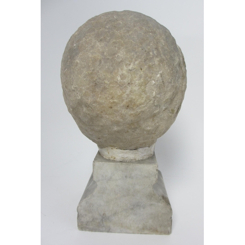 675 - A Roman marble head of a young boy