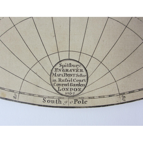 683 - A rare George III map of the world jigsaw by John Spilsbury Engraver Map and Print Seller in Russel ... 