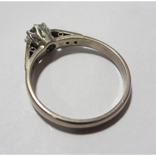 68A - A solitaire diamond ring