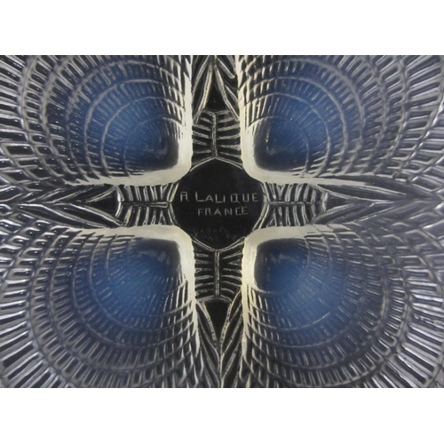 691 - A set of six R. Lalique Coquille pattern opalescent glass bowls