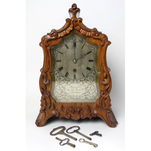 703 - A Payne & Co mantle clock