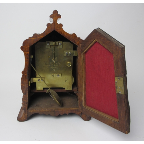 703 - A Payne & Co mantle clock