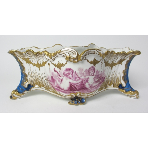 707 - A Sevres-pattern bough pot