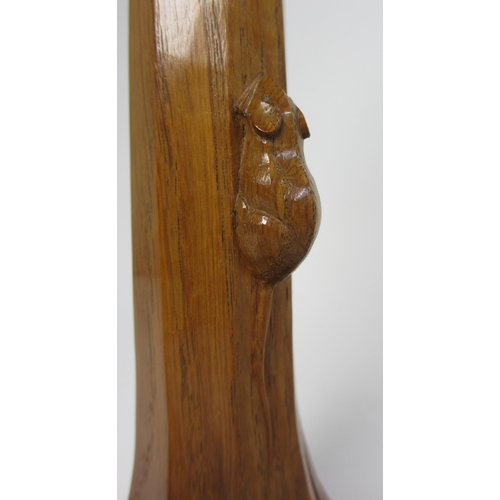 713 - A Robert Mouseman Thompson lamp base