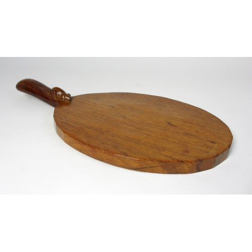 715 - A Robert Mouseman Thompson cheese board