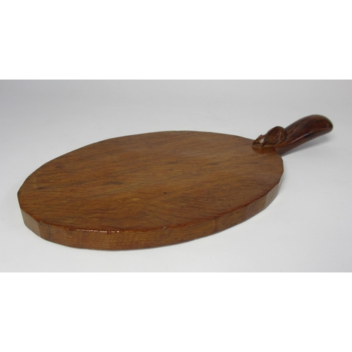 715 - A Robert Mouseman Thompson cheese board