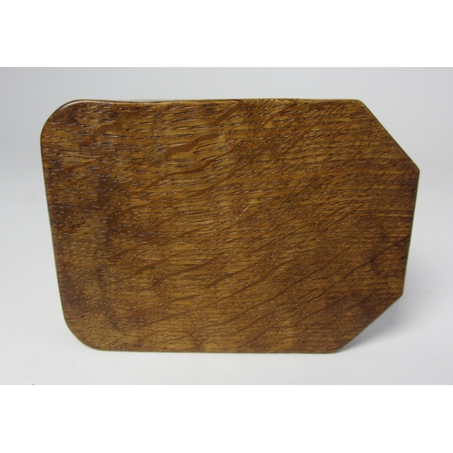 717 - A Robert Mouseman Thompson ashtray