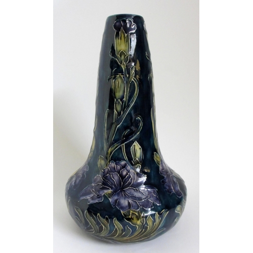 722 - A Morris Ware vase  by George Cartlidge