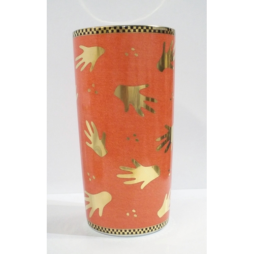 A Paloma Picasso for Villeroy & Boch Bijou vase, a Bulgari for