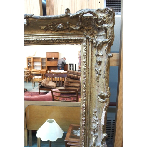 46 - A lot of two assorted gilt framed wall mirrors (2)