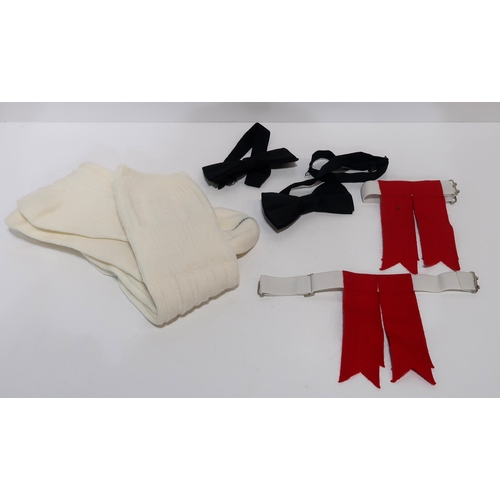 268 - A gent's kilt, with shirt, waistcoat, jackets, belt, sporran etc