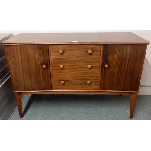 99 - A mid 20th century Afromosia teak Gibson & Slater Ltd 