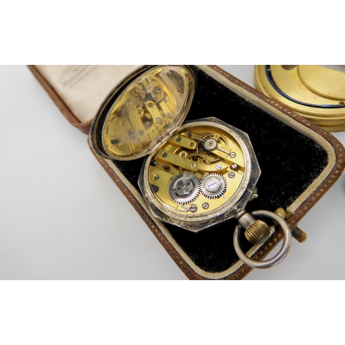 739 - A silver open face pocket watch, hallmarked 1884, the mechanism signed Levy & Sons, Clerkenwell,... 