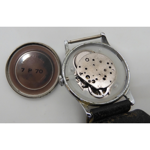 585 - Two 9ct cased gents watches one by Waltham, weight including straps and mechanisms 66.5gms, together... 