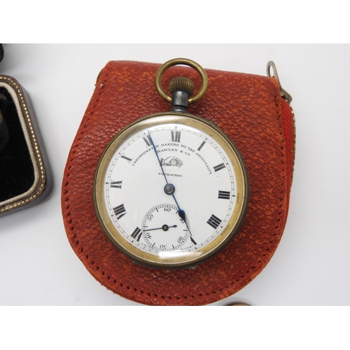 607 - A collection of vintage watches and pocket watches to include a silver example dated Birmingham 1890... 