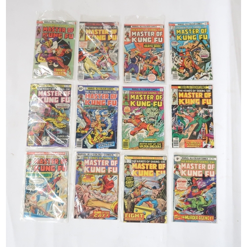 361A - A large collection of comics and graphic novels, including The Hands of Shang Chi Master of Kung-Fu ... 