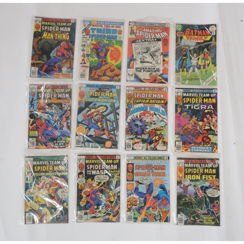 361B - A collection of Marvel and DC Comics including;  Batman Family Giant 13, 15, 19-20, Batman 295, Batm... 