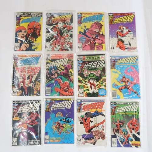 361G - Daredevil 158-161, 163-168 First appearance and Origin of Elektra (mis-spelled 