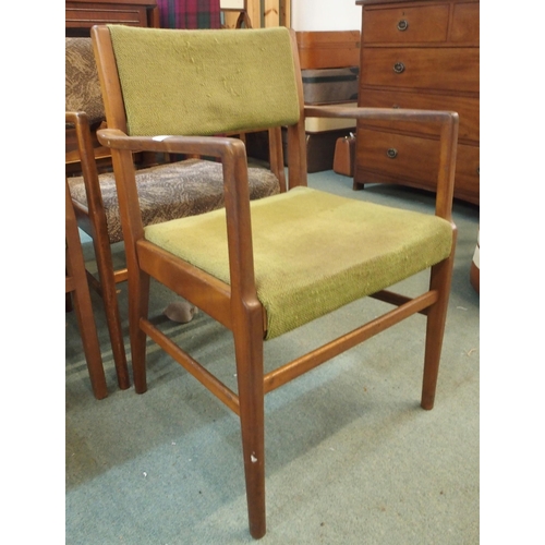 82 - A lot of five assorted mid 20th century Morris of Glasgow dining chairs (5)