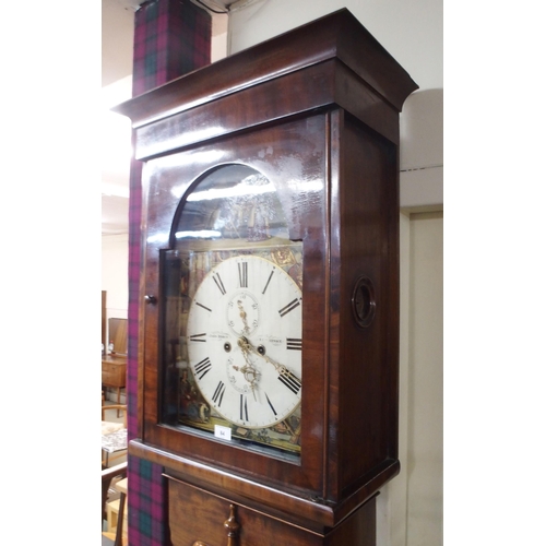 84 - A 19th century mahogany cased 