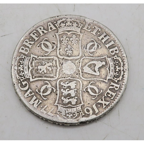 306 - CHARLES II CROWN 1677 