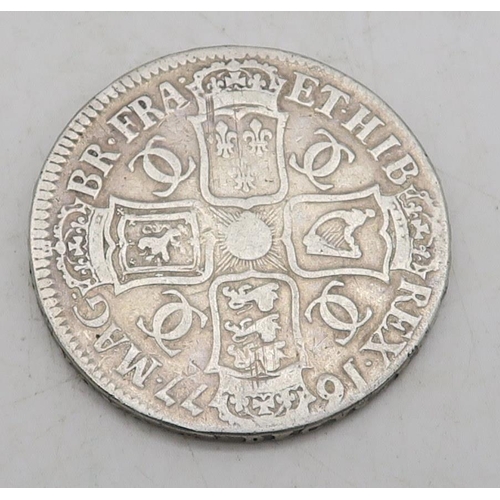 306A - CHARLES II CROWN 1677 