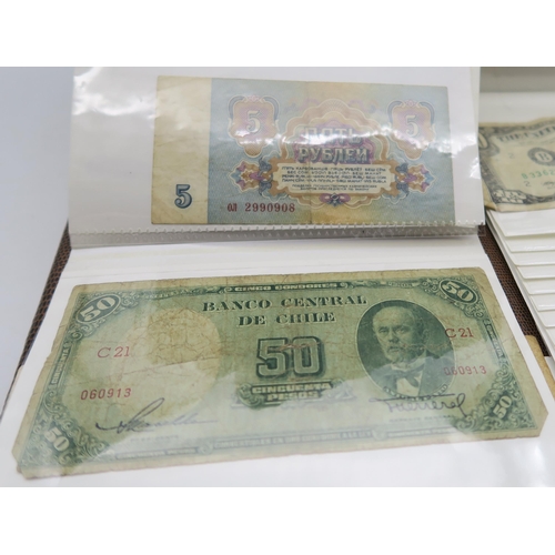 309 - BANK NOTES OF THE WORLD by WESTMINSTER three collectors albums of worldwide uncirculated bank notes ... 