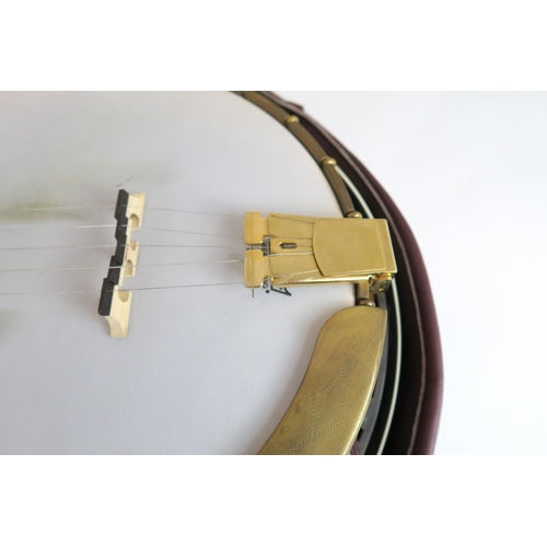 322 - GIBSON BLACKJACK BANJO five string Gibson J.D. Crowe RB-75 Blackjack banjo serial number 75-0404-12 ... 