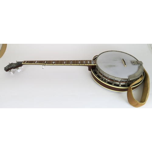 323 - GIBSON RB-3 MASTERTONE BANJO serial number 3-0308-63 with Gibson fitted banjo case