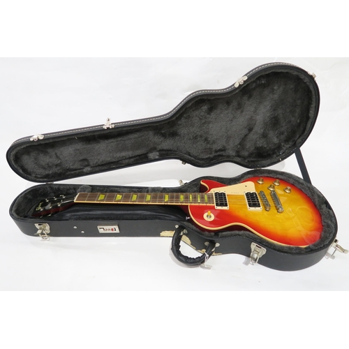 324 - GIBSON LES PAUL 1960 CUSTOM the 2004 reissue of the classic Les Paul in sunburst, serial number 0434... 