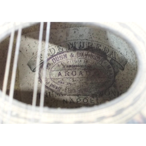 MANDOLIN a late 19th century Napoli export bowl back