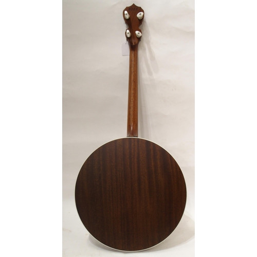 DEERING SIERRA 17FRET TENOR IRISH BANJO serial number H277 stamped to the headstock serial number 0