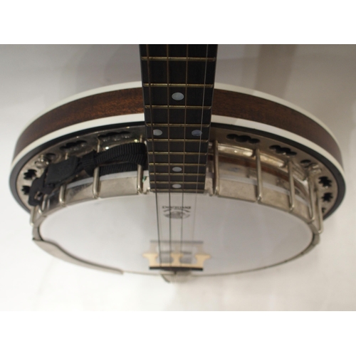 DEERING SIERRA 17FRET TENOR IRISH BANJO serial number H277 stamped to the headstock serial number 0