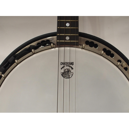 DEERING SIERRA 17FRET TENOR IRISH BANJO serial number H277 stamped to the headstock serial number 0