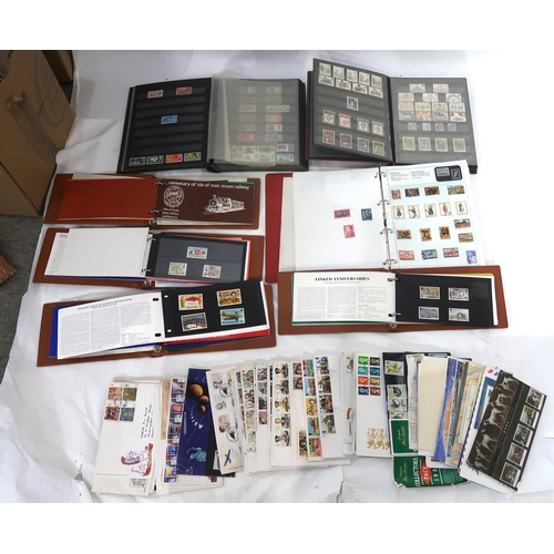 476 - STAMPS A collection of first day covers with Isle of Man 1977, 1976, 1977, 1978, various commemorati... 