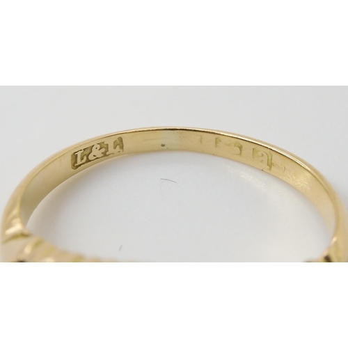 2810 - A CLASSIC RUBY & DIAMOND CLUSTERmounted throughout in bright yellow metal (partial hallmarks) th... 
