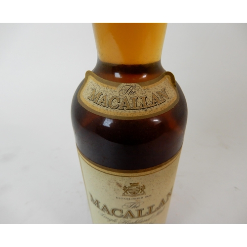 2677 - MACALLAN 10 YEAR OLD SHERRY OAK CASK SINGLE MALT WHISKY Exclusively Matured in Selected Sherry Oak C... 