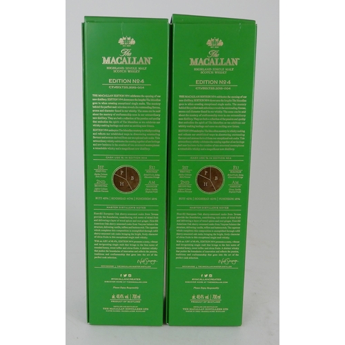 2697 - MACALLAN EDITION NO. 4 Highland Single Malt Scotch Whisky 48.8% vol. 700ml C7.V513.T25.2018-004 (2)A... 