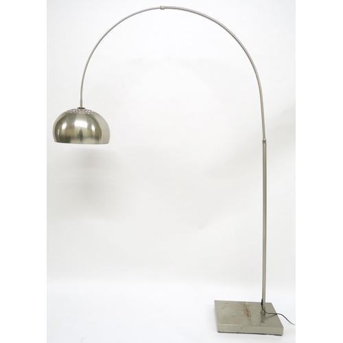 2120A - A 20TH CENTURY AFTER ACHILLE AND PIER GIACOMO CASTIGLIONI ARCO FLOS STYLE STANDARD LAMPwith adj... 
