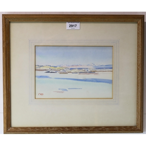 2917 - MARY HOLDEN BIRD (SCOTTISH 1900 -1978)STREAM THRO THE BAYWatercolour, signed lower left, 15 x 22cm (... 