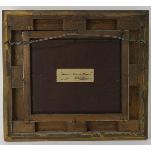 2949 - ARTHUR JOSEPH MEADOWS (BRITISH 1843-1907) LIVORNO - GULF OF GENOAOil on panel, signed lower left, da... 