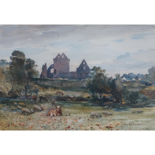 2968 - ARCHIBALD KAY RSA RSW (SCOTTISH 1860-1935)SWEETHEART ABBEY DUMFRIESWatercolour, signed lower right, ... 